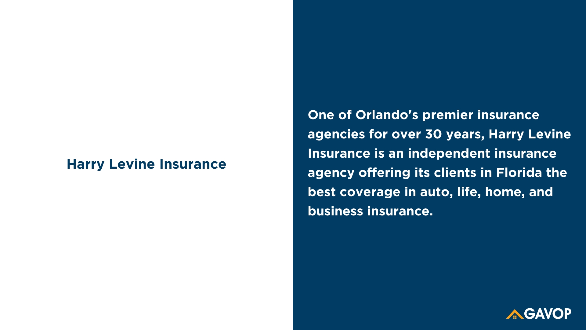 Harry Levine Insurance